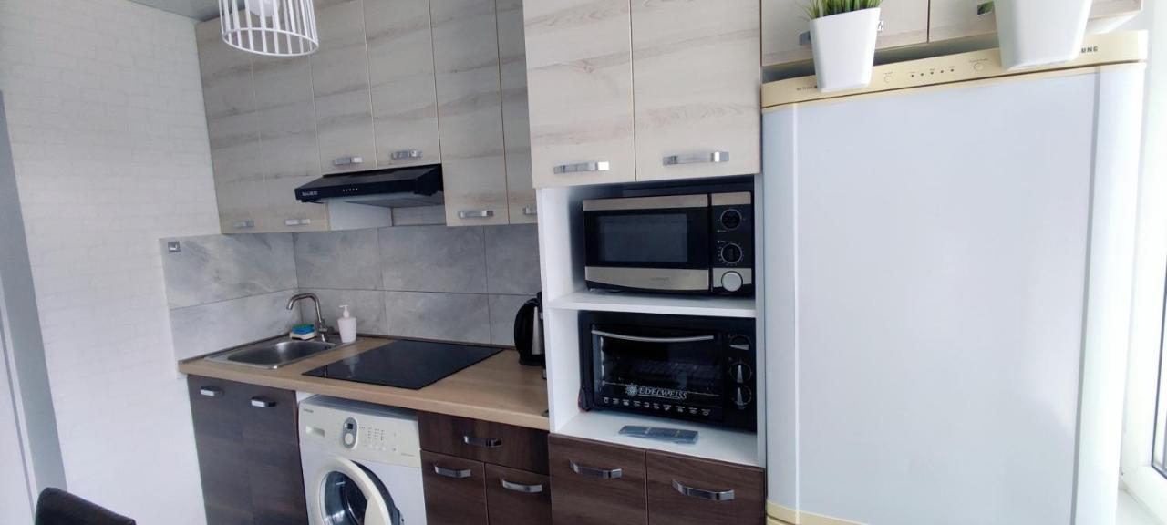 Large Apartment Near The Airport And City Center คีชีเนา ภายนอก รูปภาพ